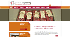 Desktop Screenshot of goodwillengineering.com.au